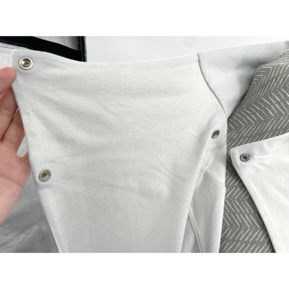 Lululemon Rulu Rally Wrap Heathered Ocean Mist Cozy Neutral Minimalist Sweater 6 - Picture 9 of 15